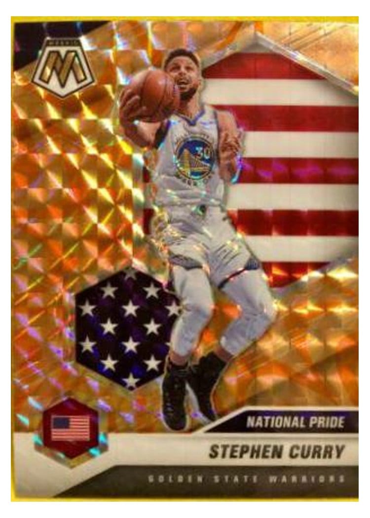 2020 Panini Mosaic Stephen Curry #249 card