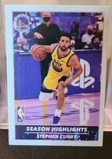 2021-22 Panini NBA Sticker & Card Collection Base Set Stephen Curry #2 card