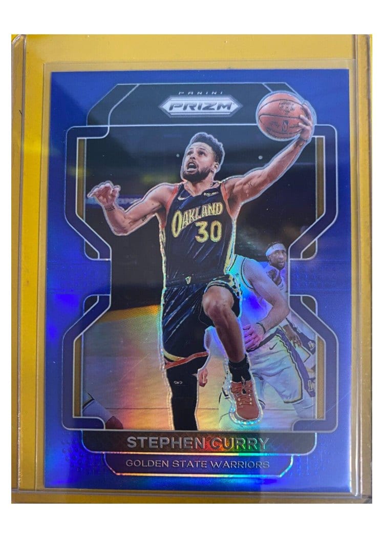 2021-22 Panini Prizm Base Set Stephen Curry #154 card
