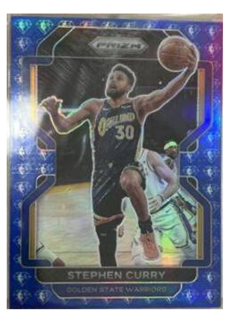 2021-22 Panini Prizm Base Set Stephen Curry #154 card