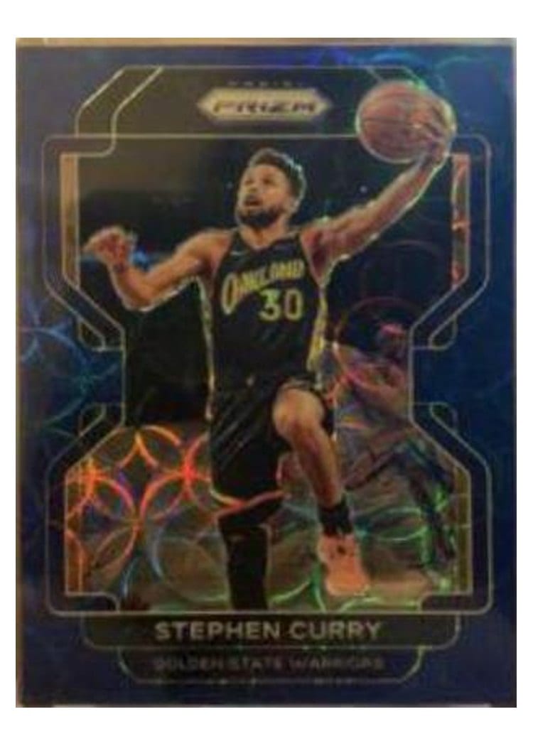 2021-22 Panini Prizm Base Set Stephen Curry #154 card