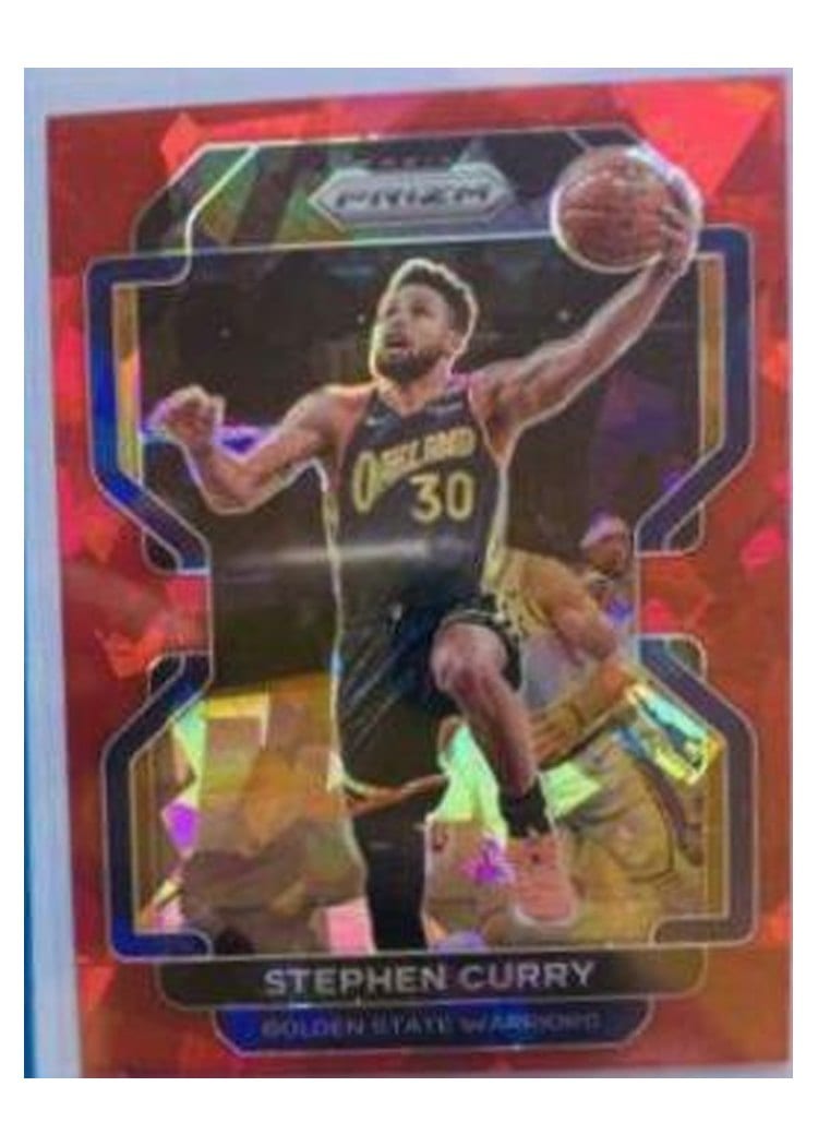 2021-22 Panini Prizm Base Set Stephen Curry #154 card