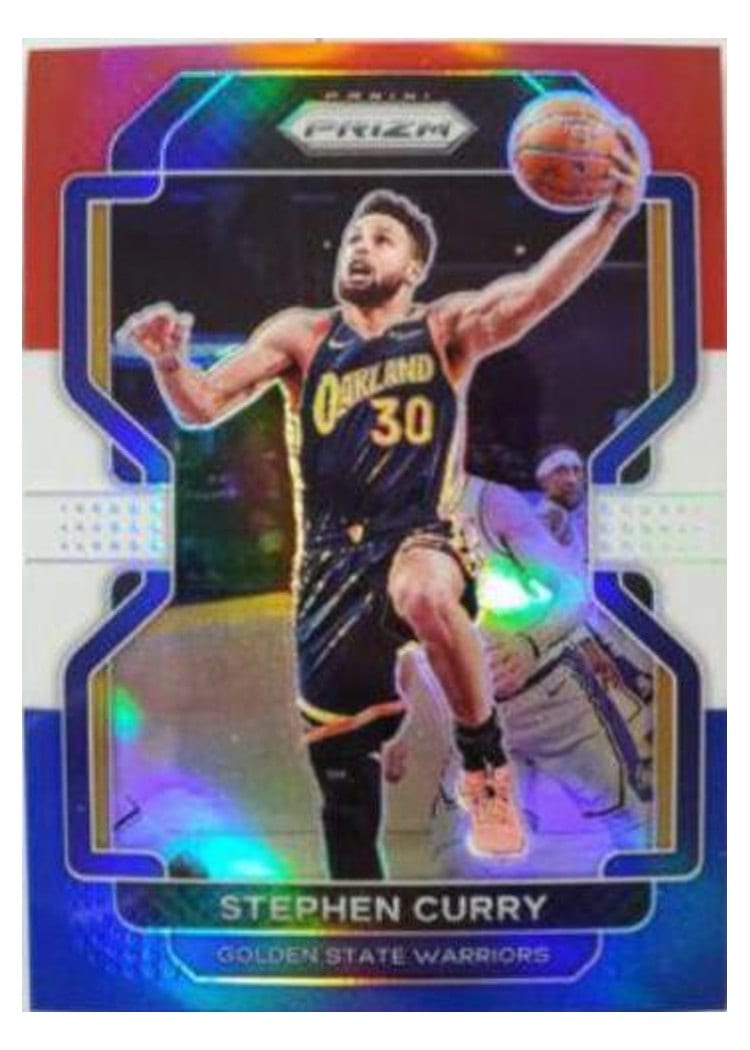 2021-22 Panini Prizm Base Set Stephen Curry #154 card
