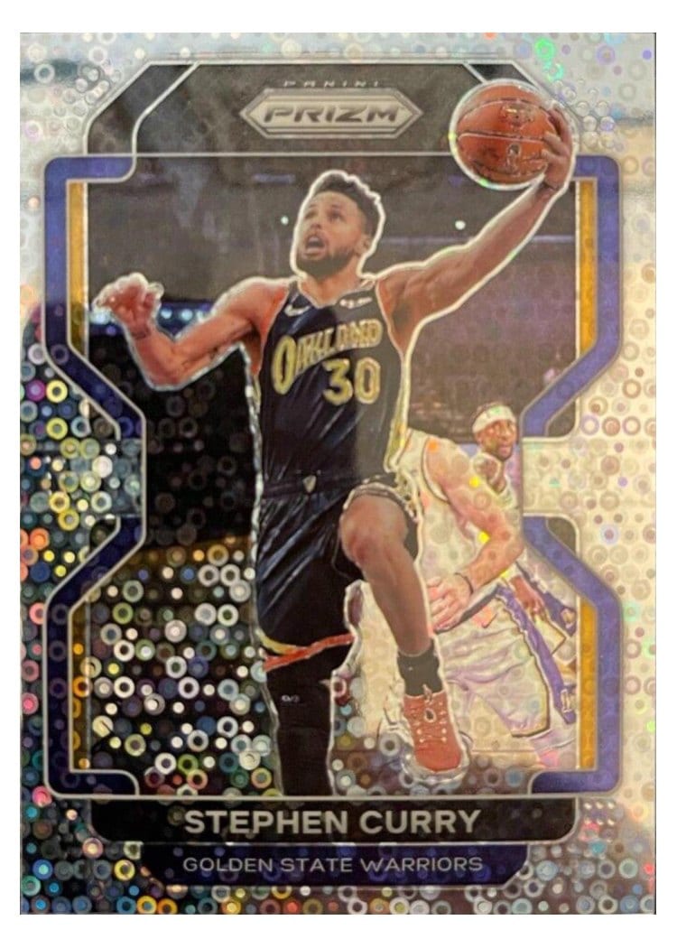2021-22 Panini Prizm Base Set Stephen Curry #154 card