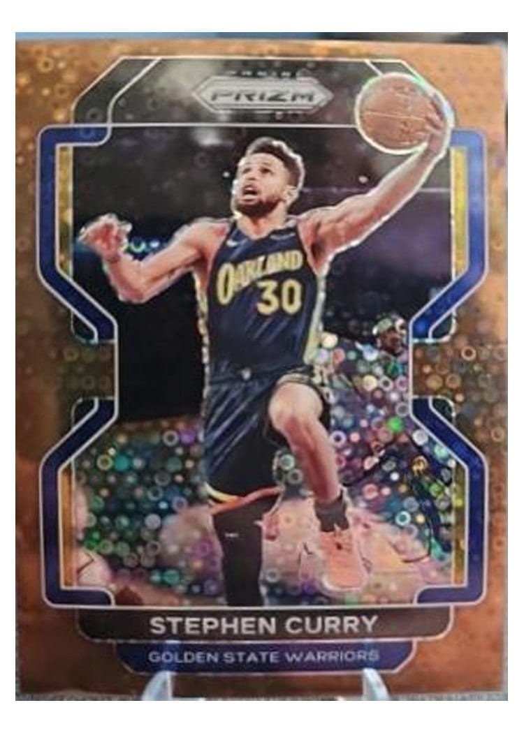 2021-22 Panini Prizm Base Set Stephen Curry #154 card