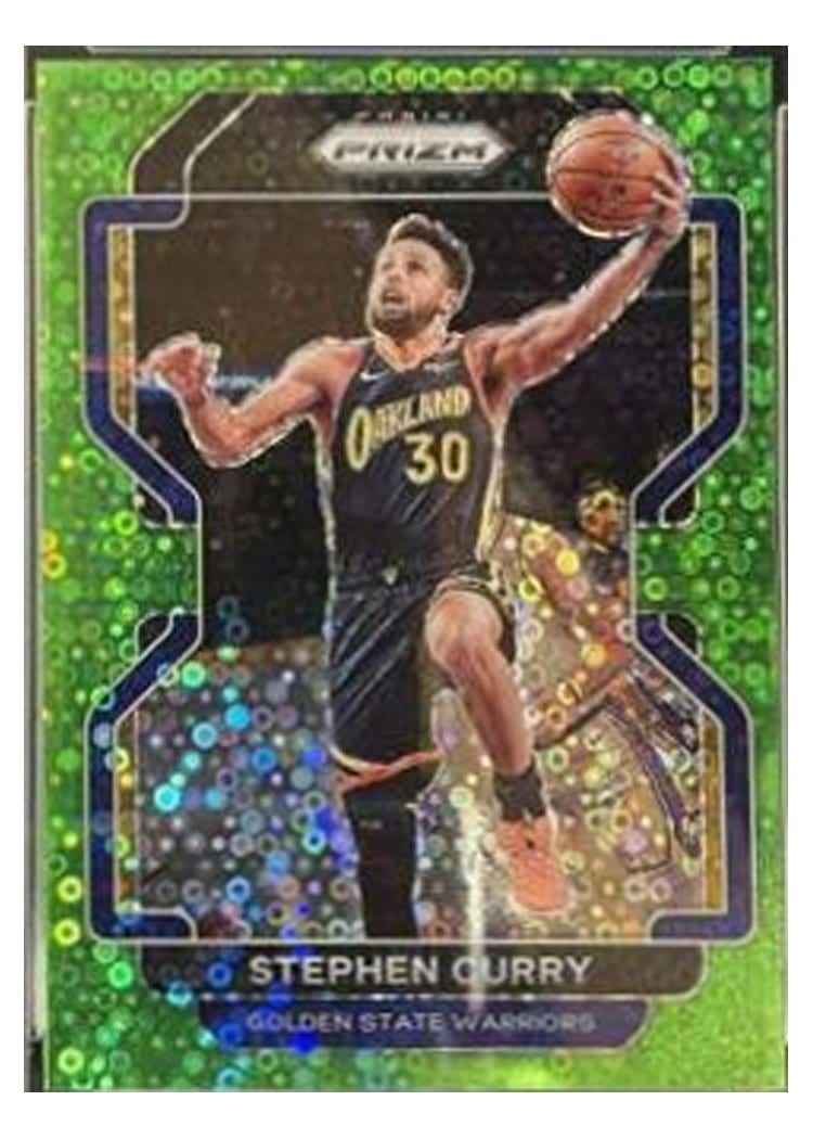 2021-22 Panini Prizm Base Set Stephen Curry #154 card