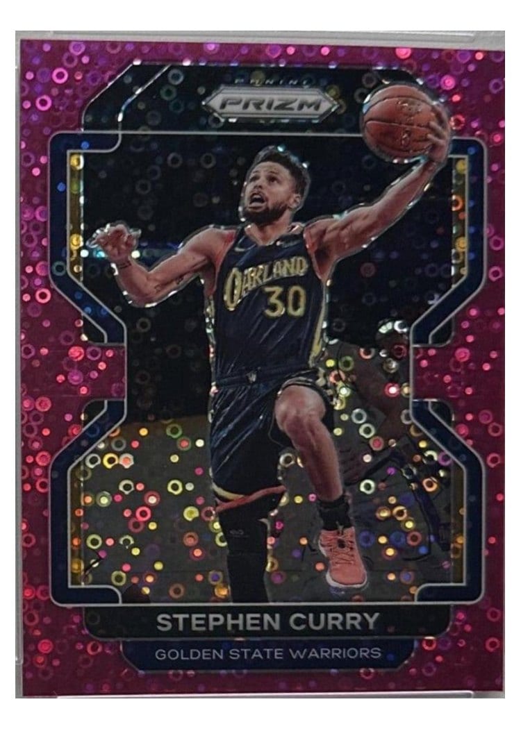 2021-22 Panini Prizm Base Set Stephen Curry #154 card