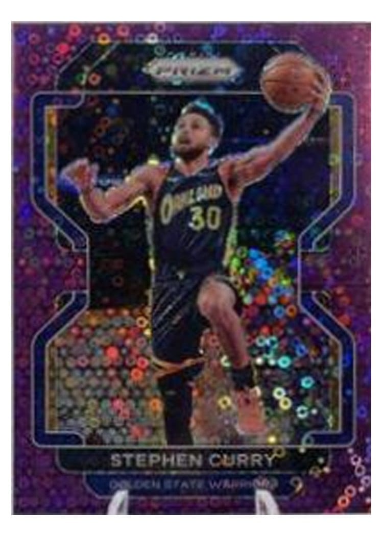 2021-22 Panini Prizm Base Set Stephen Curry #154 card