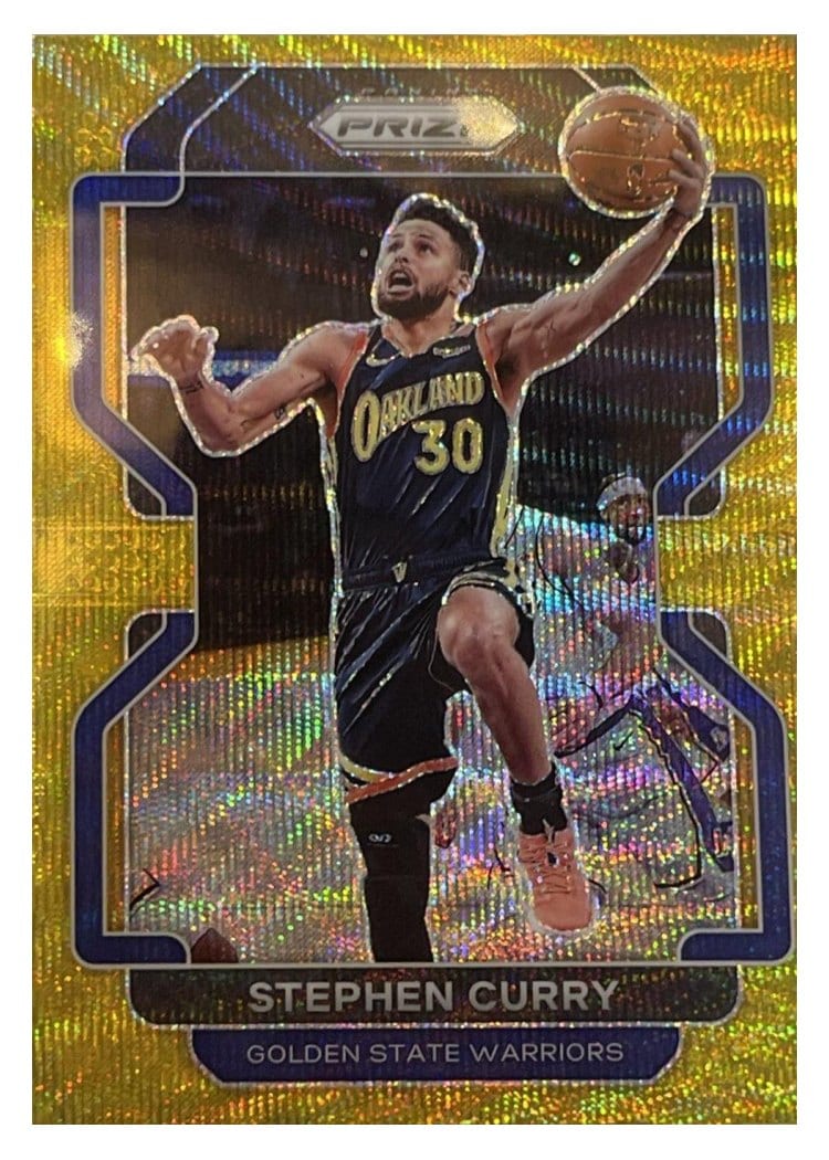 2021-22 Panini Prizm Base Set Stephen Curry #154 card