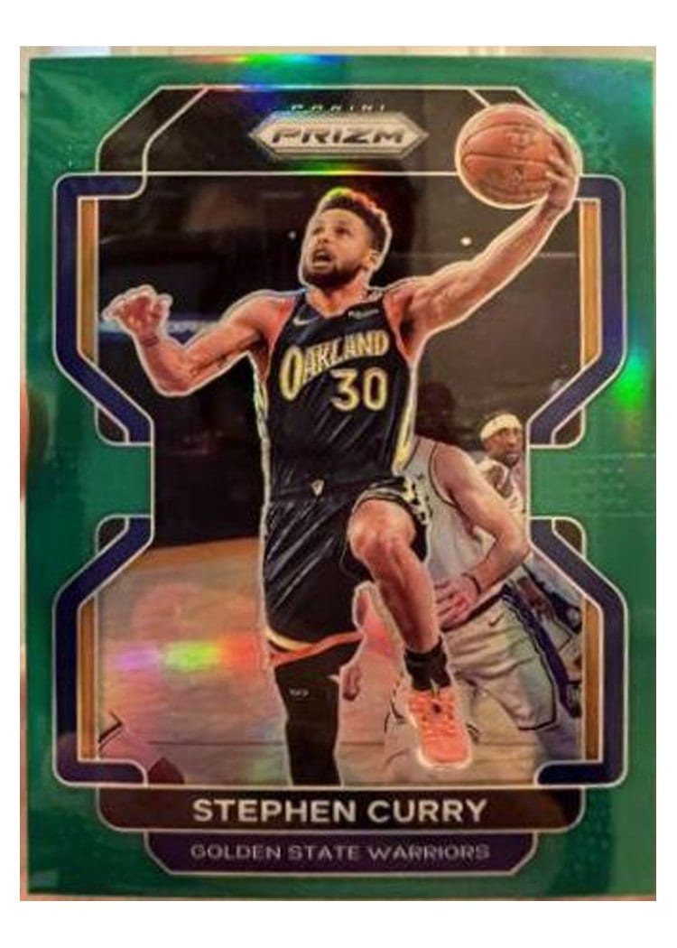 2021-22 Panini Prizm Base Set Stephen Curry #154 card