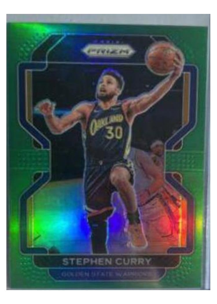 2021-22 Panini Prizm Base Set Stephen Curry #154 card