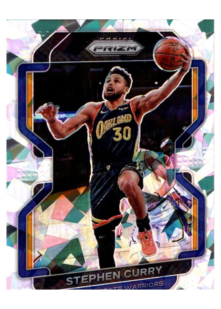 2021-22 Panini Prizm Base Set Stephen Curry #154 card