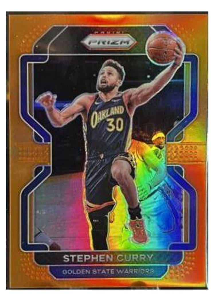 2021-22 Panini Prizm Base Set Stephen Curry #154 card