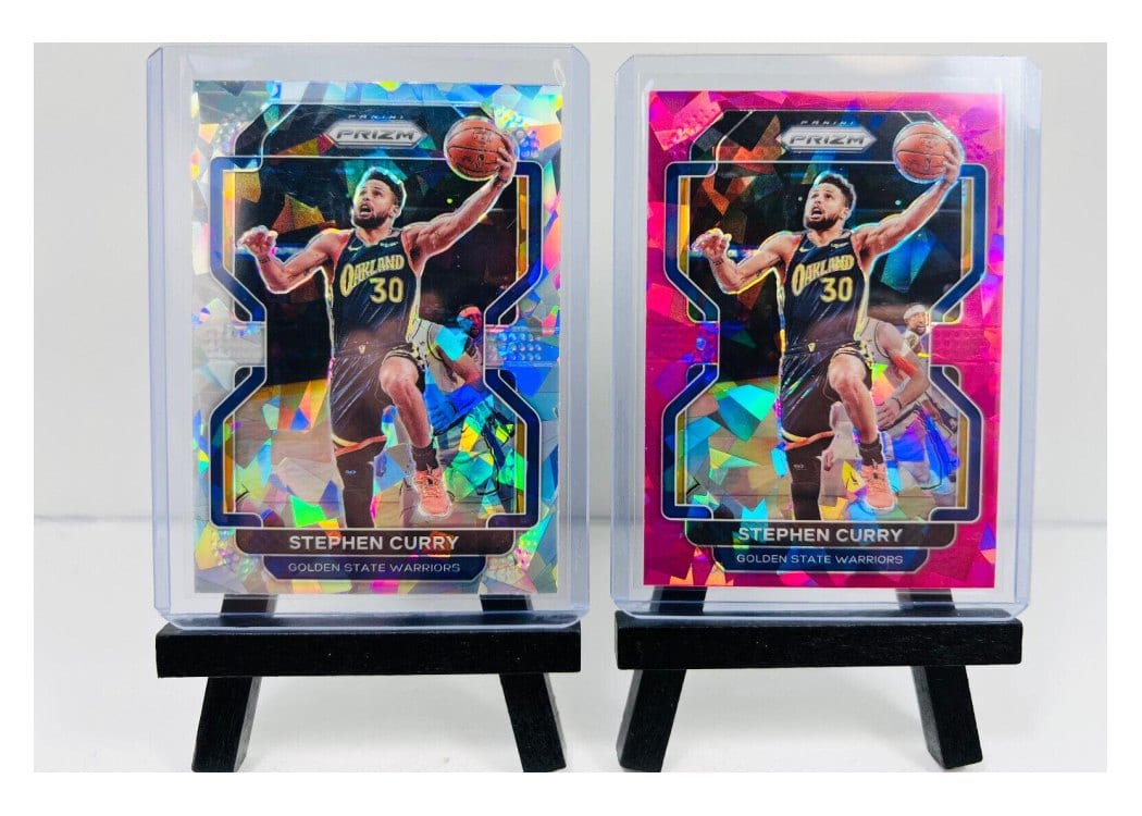 2021-22 Panini Prizm Base Set Stephen Curry #154 card