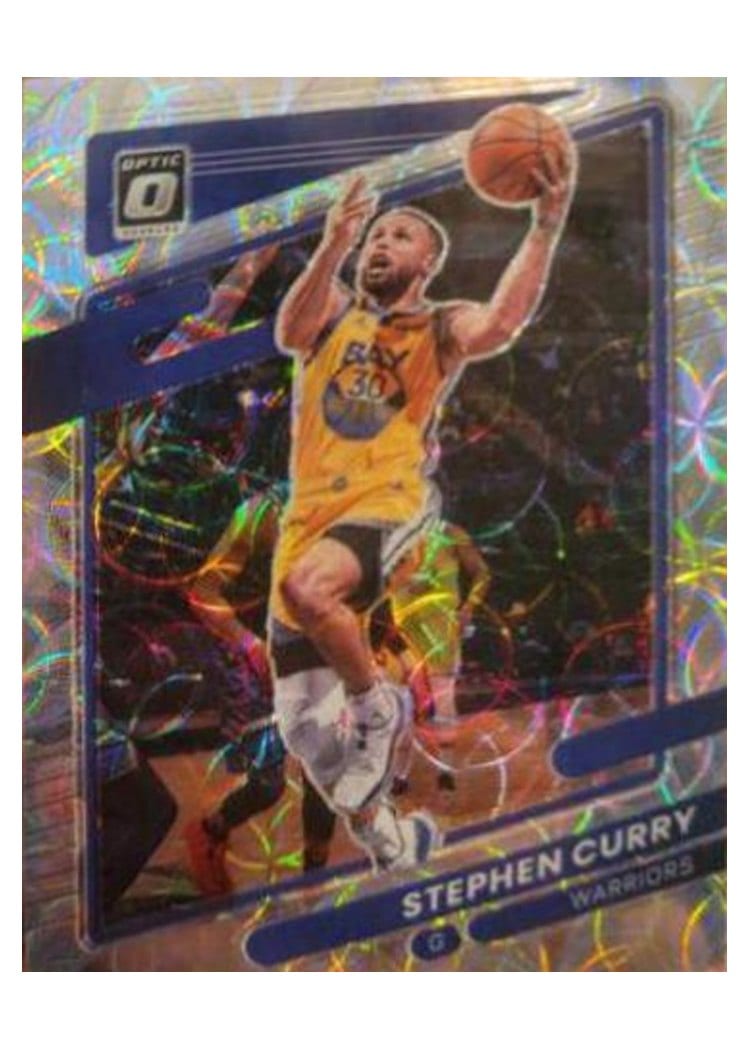 2021-22 Panini Prizm Base Set Stephen Curry #154 card
