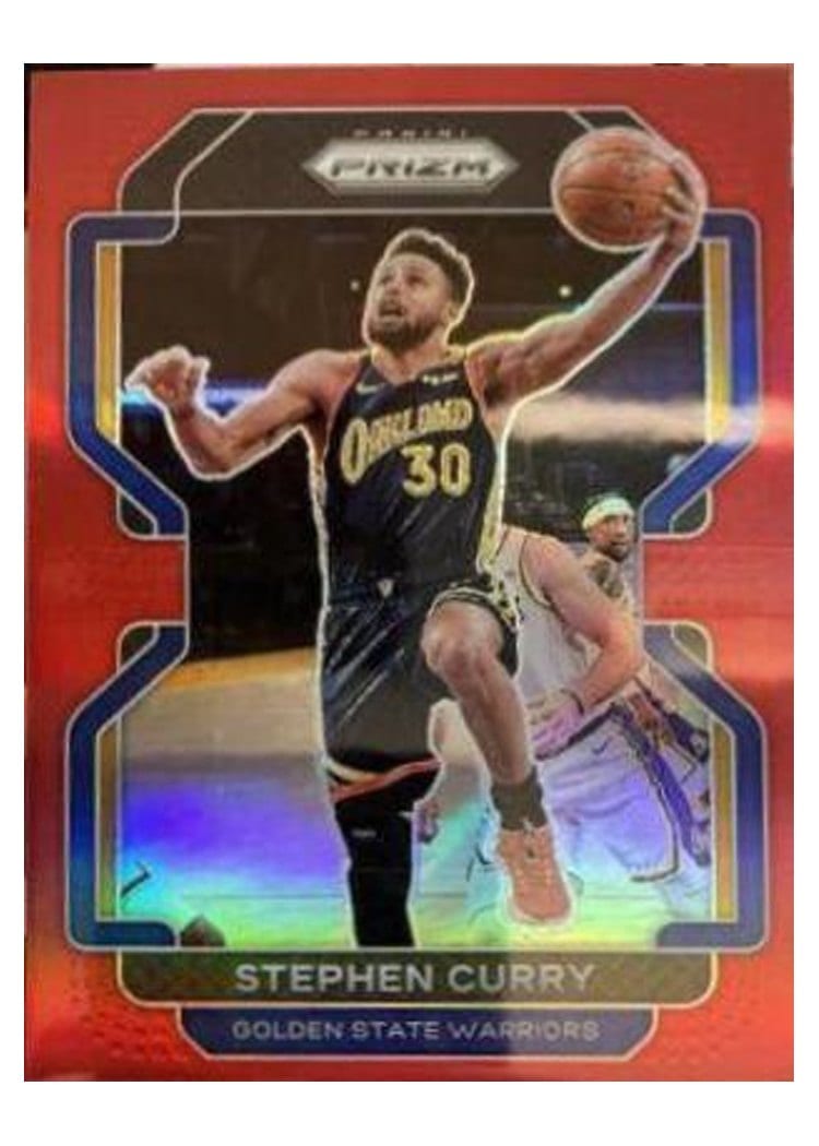 2021-22 Panini Prizm Base Set Stephen Curry #154 card