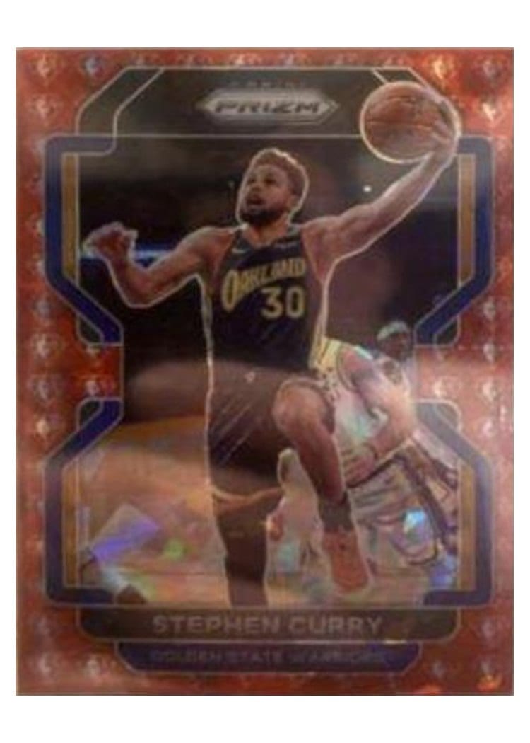 2021-22 Panini Prizm Base Set Stephen Curry #154 card