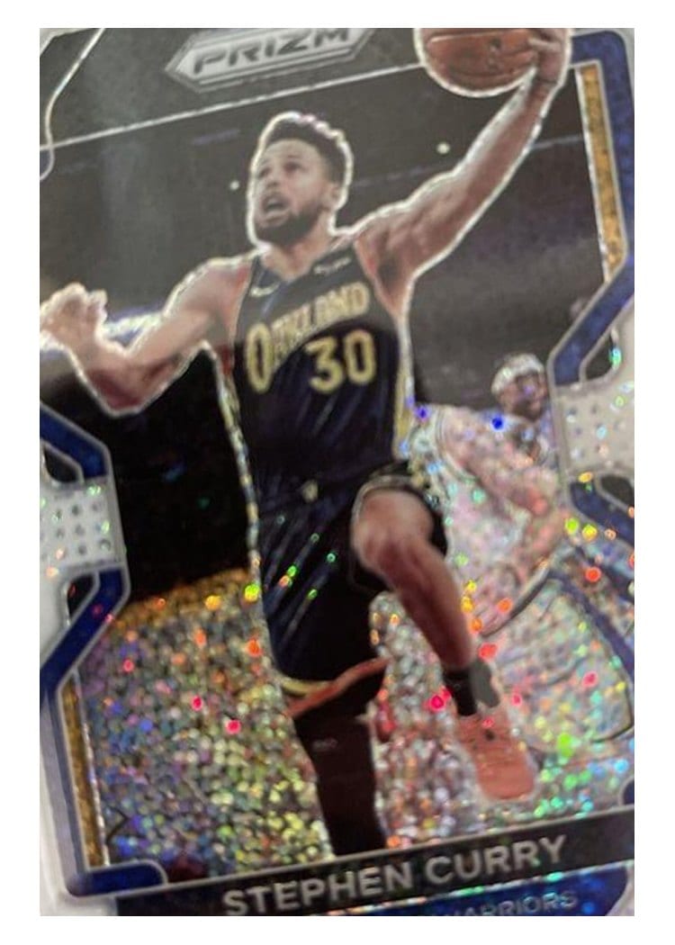 2021-22 Panini Prizm Base Set Stephen Curry #154 card