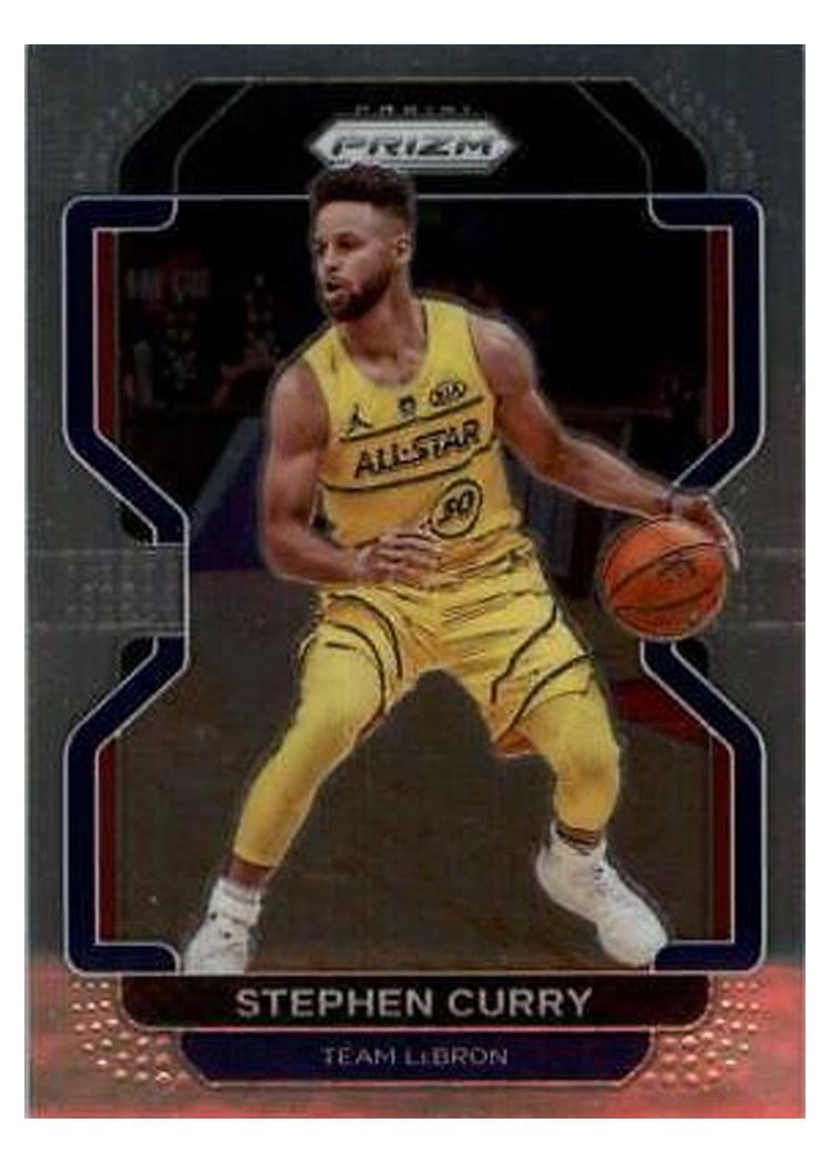2021-22 Panini Prizm Base Set Stephen Curry #154 card