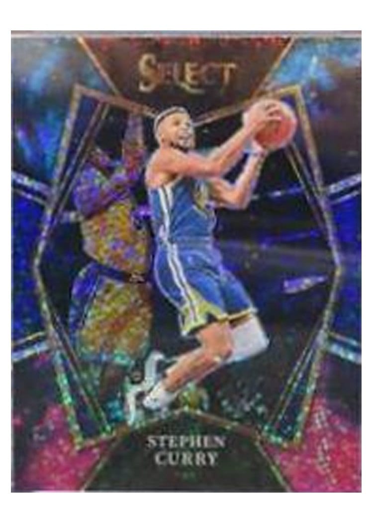 2021-22 Panini Select Base Set Stephen Curry #121 card