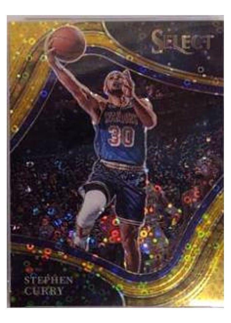 2021-22 Panini Select Base Set Stephen Curry #121 card