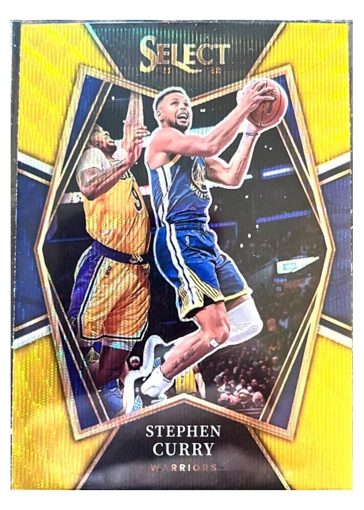 2021-22 Panini Select Base Set Stephen Curry #121 card
