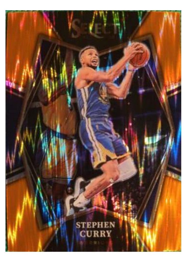 2021-22 Panini Select Base Set Stephen Curry #121 card