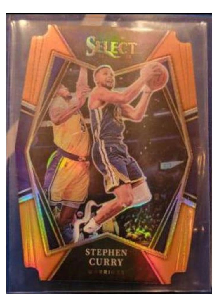 2021-22 Panini Select Base Set Stephen Curry #121 card