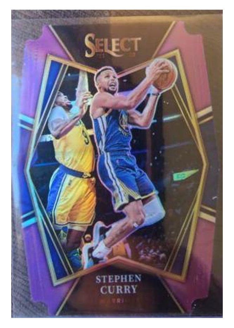2021-22 Panini Select Base Set Stephen Curry #121 card