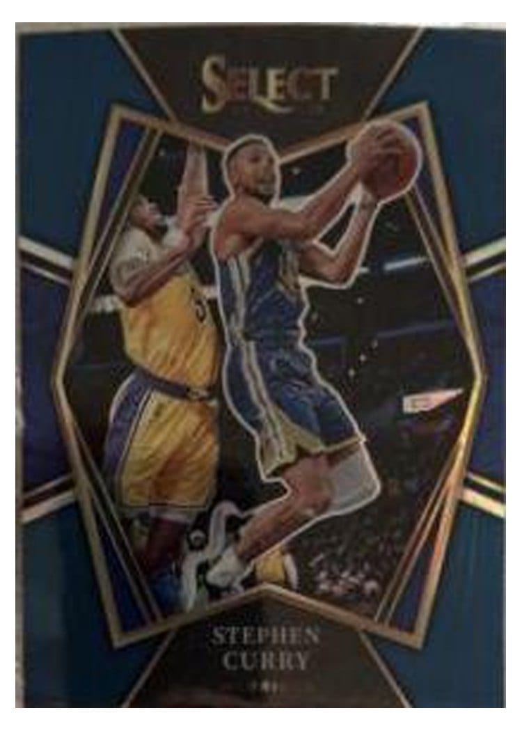 2021-22 Panini Select Base Set Stephen Curry #121 card
