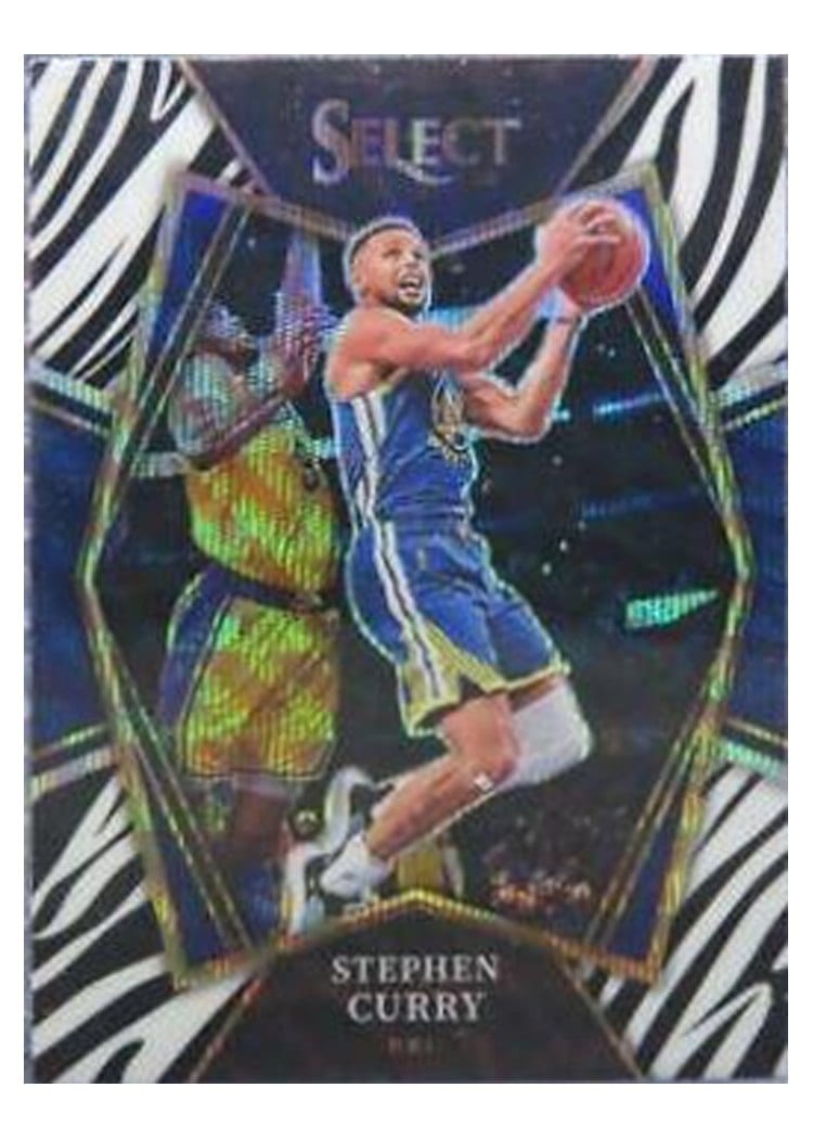 2021-22 Panini Select Base Set Stephen Curry #121 card