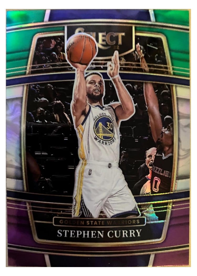 2021-22 Panini Select Base Set Stephen Curry #94 card