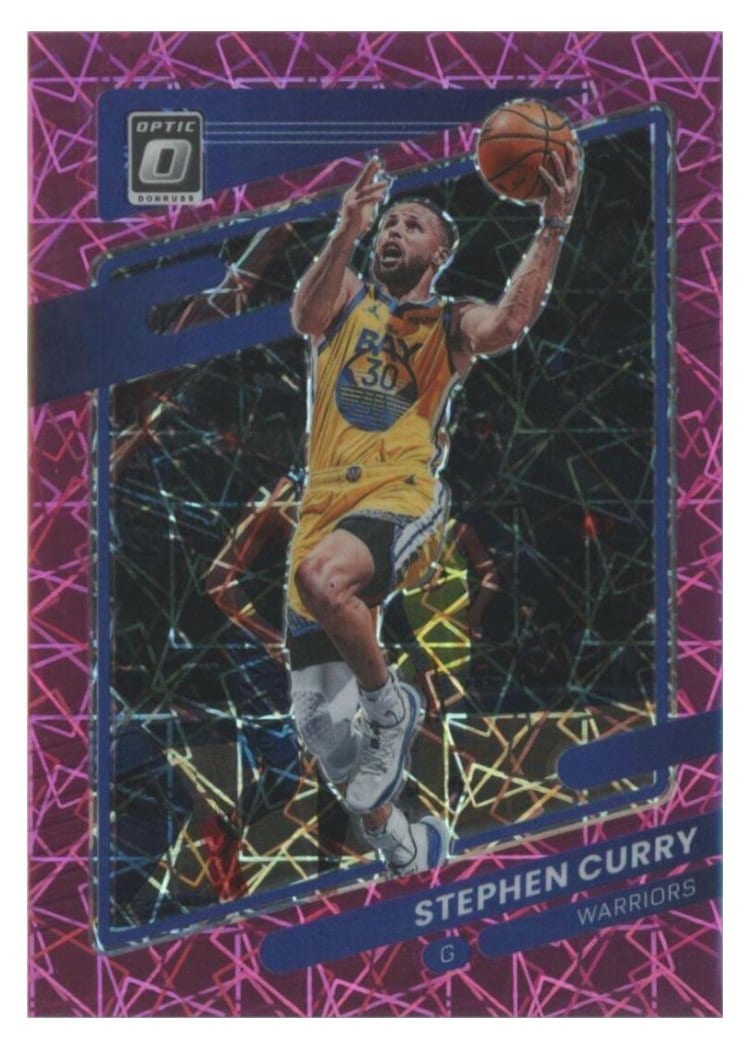 2021 Panini Donruss Optic Stephen Curry #128 card