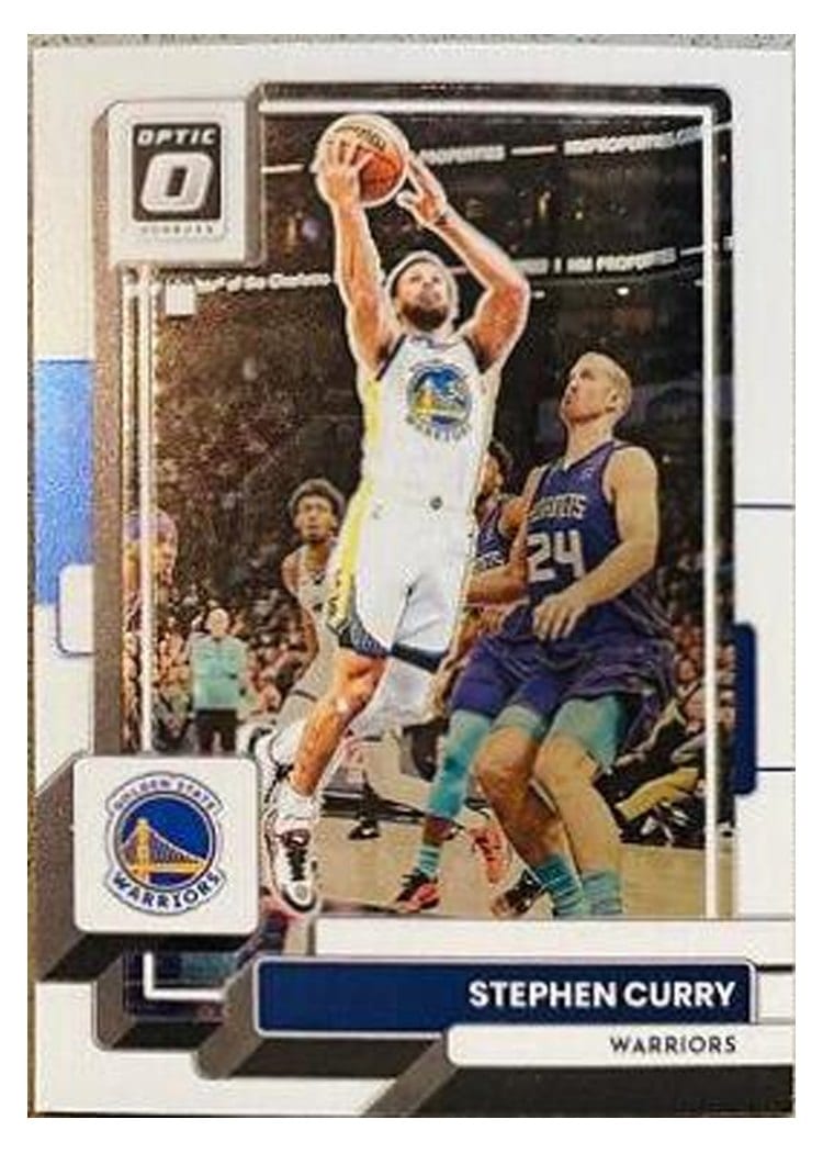 2022-23 Donruss Optic Base Set Stephen Curry #96 card