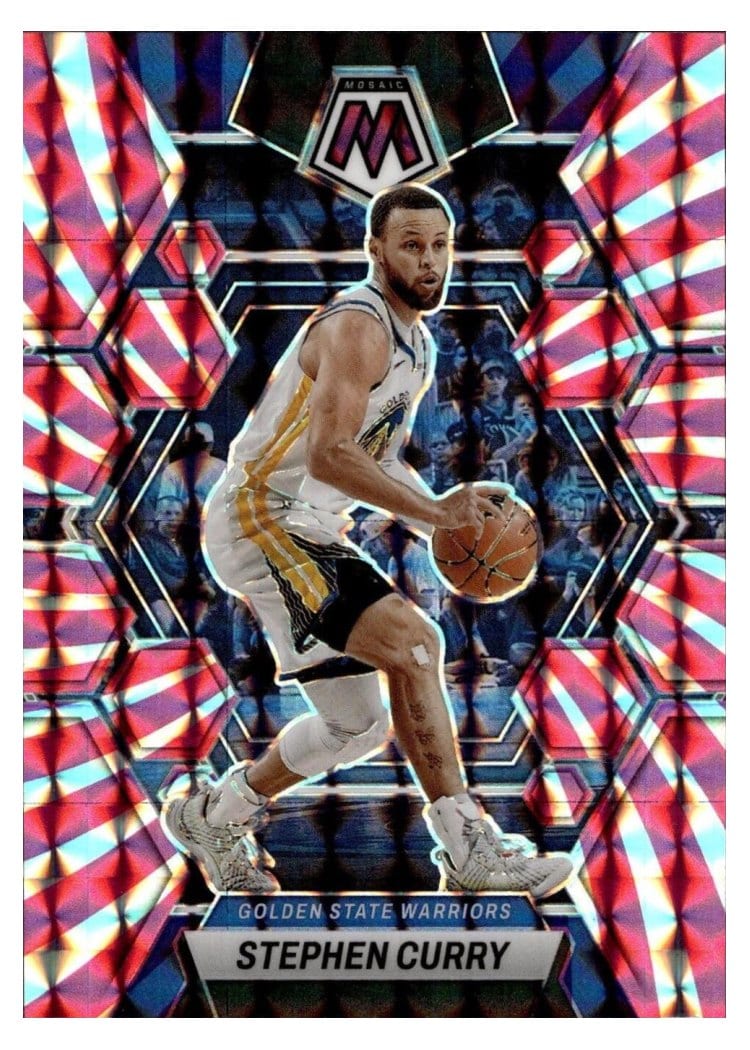 2022-23 Panini Mosaic Base Set Stephen Curry #92 card