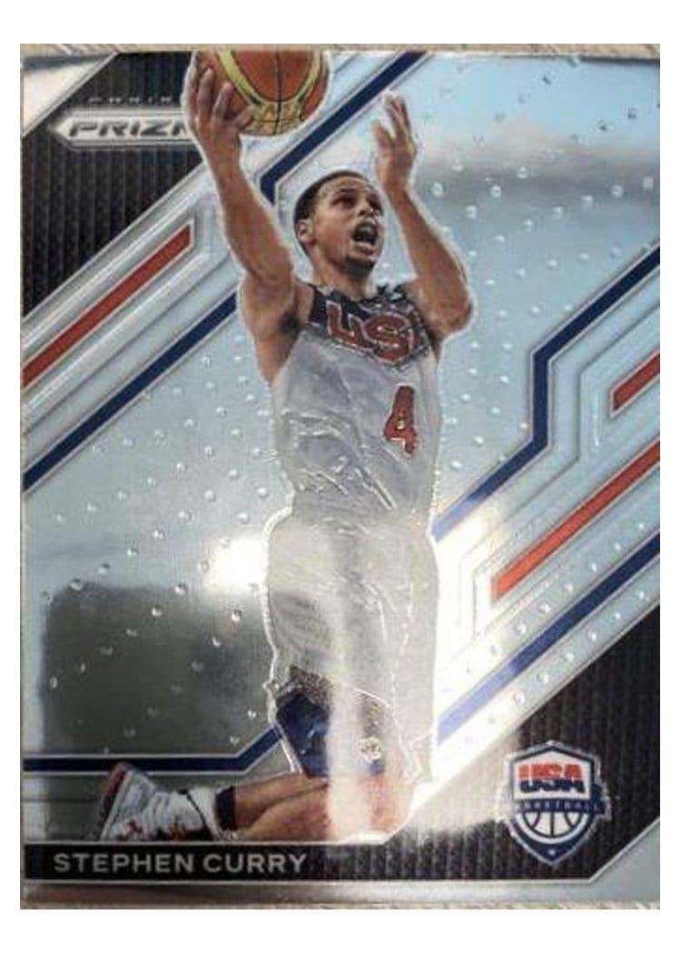2022-23 Panini Prizm USA Basketball Stephen Curry #10 card