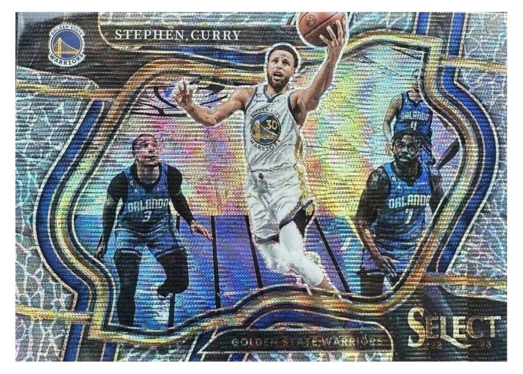 2022-23 Panini Select Base Set Stephen Curry #227 card