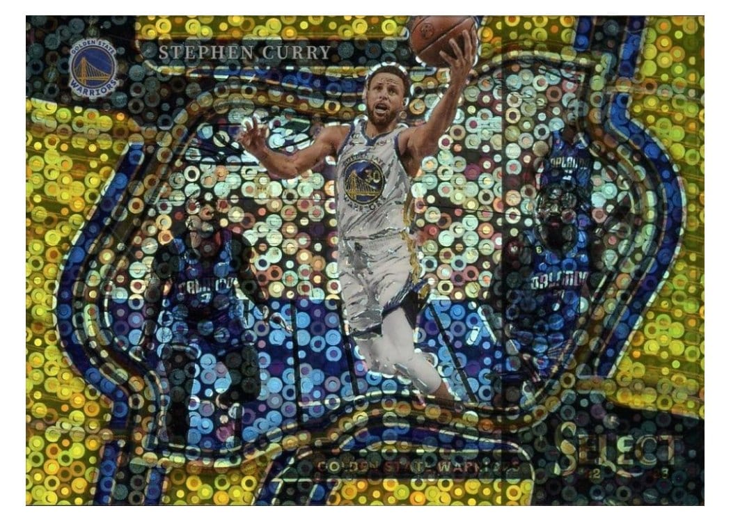 2022-23 Panini Select Base Set Stephen Curry #227 card