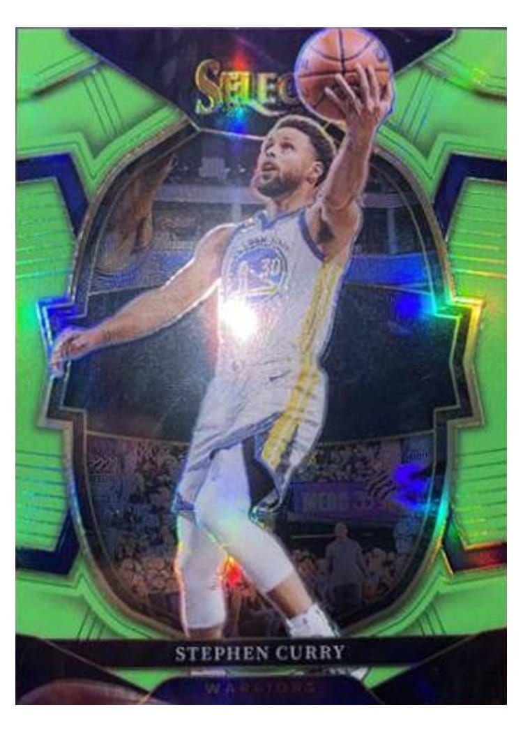 2022-23 Panini Select Base Set Stephen Curry #27 card