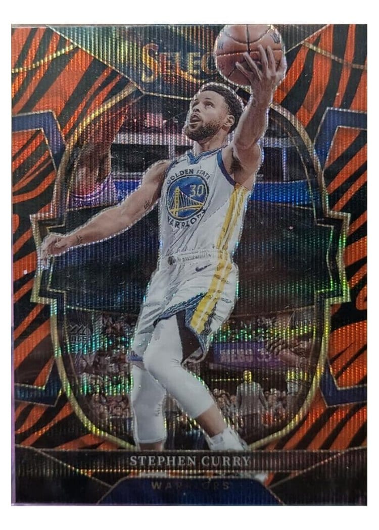 2022-23 Panini Select Base Set Stephen Curry #27 card