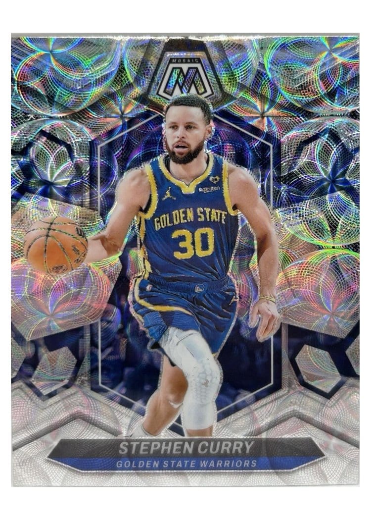 2023-24 Panini Mosaic Base Set Stephen Curry #3 card