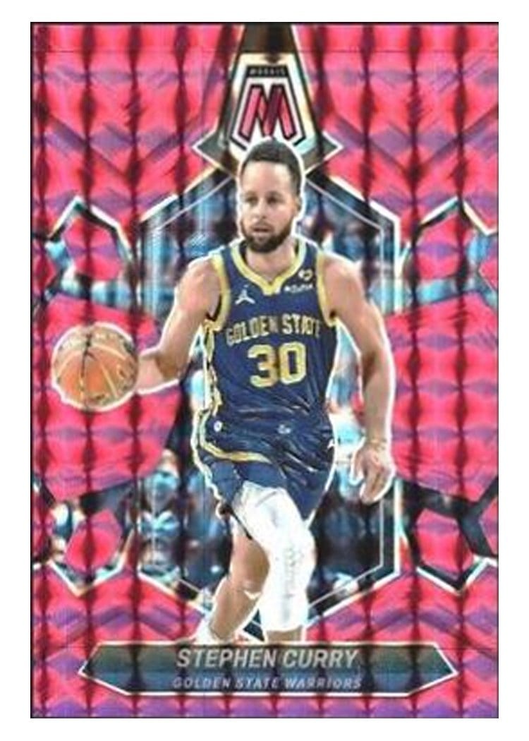 2023-24 Panini Mosaic Base Set Stephen Curry #3 card