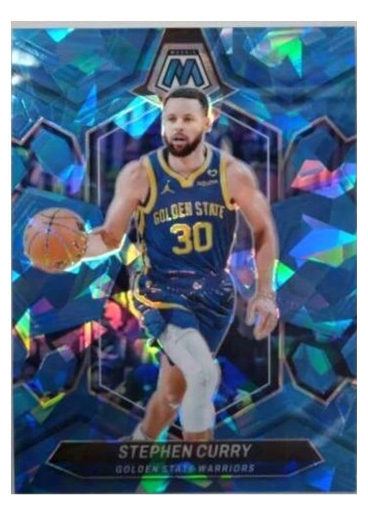 2023-24 Panini Mosaic Base Set Stephen Curry Ice #3 card