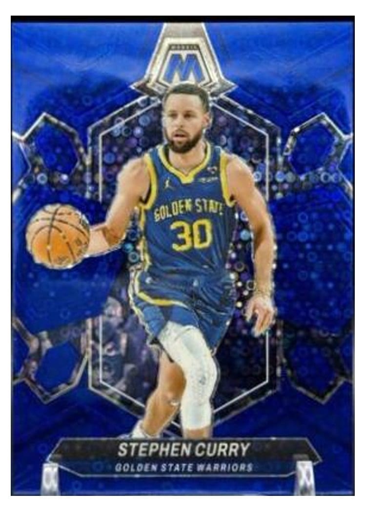 2023-24 Panini Mosaic Base Set Stephen Curry #3 card