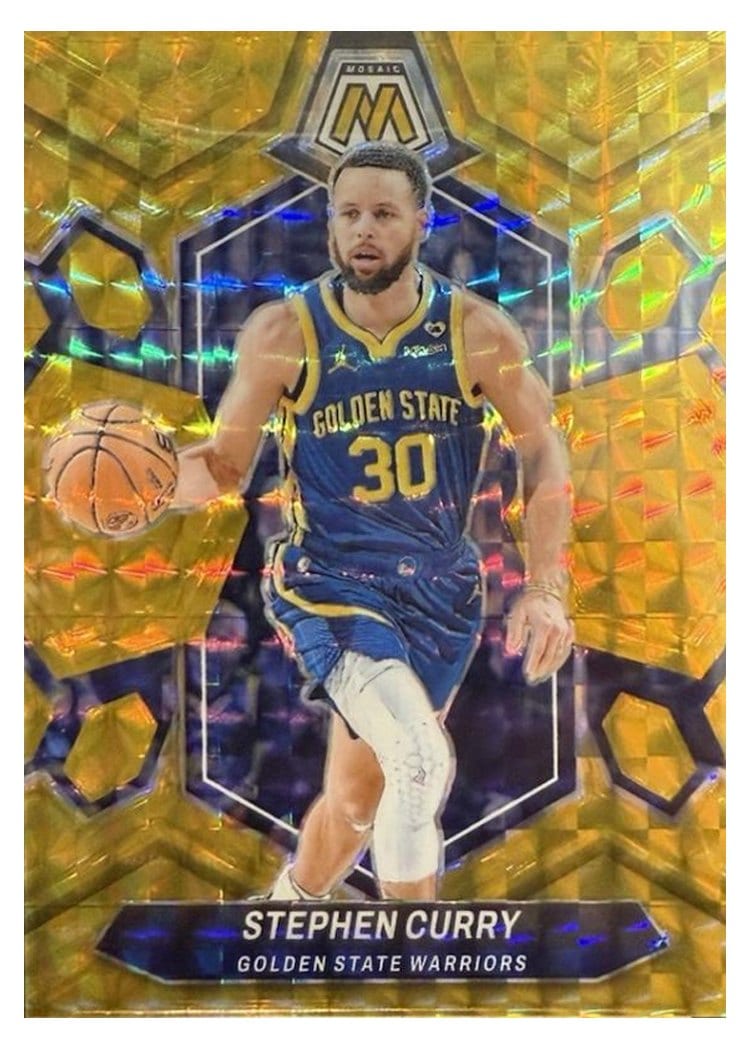 2023-24 Panini Mosaic Base Set Stephen Curry #3 card