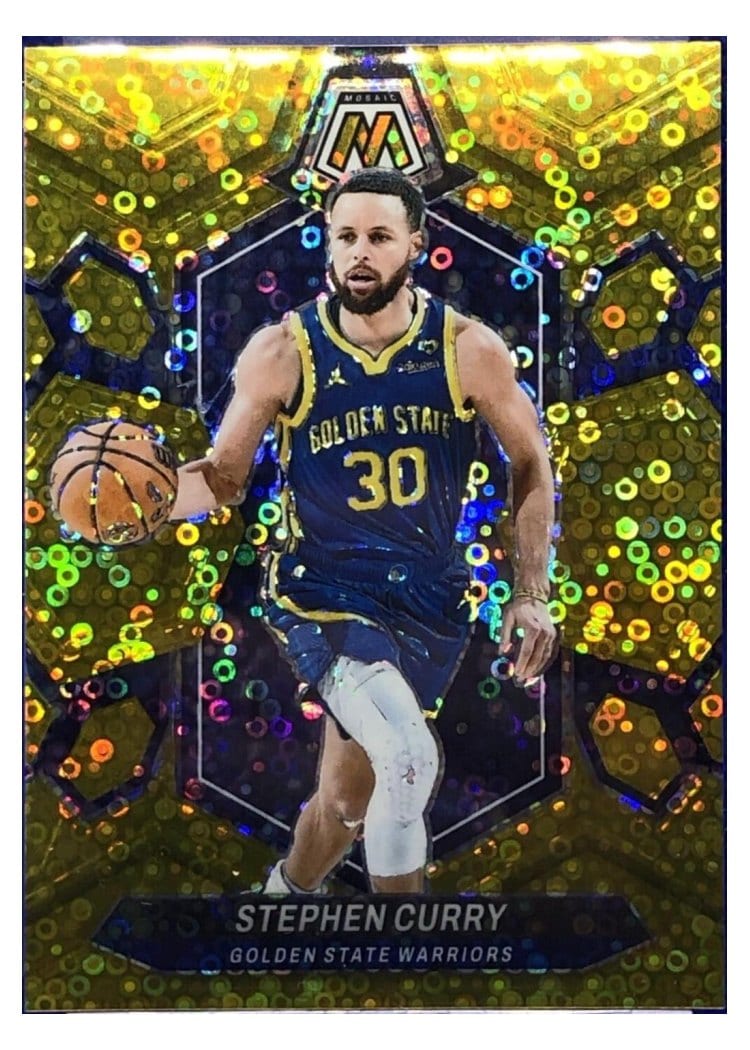 2023-24 Panini Mosaic Base Set Stephen Curry #3 card