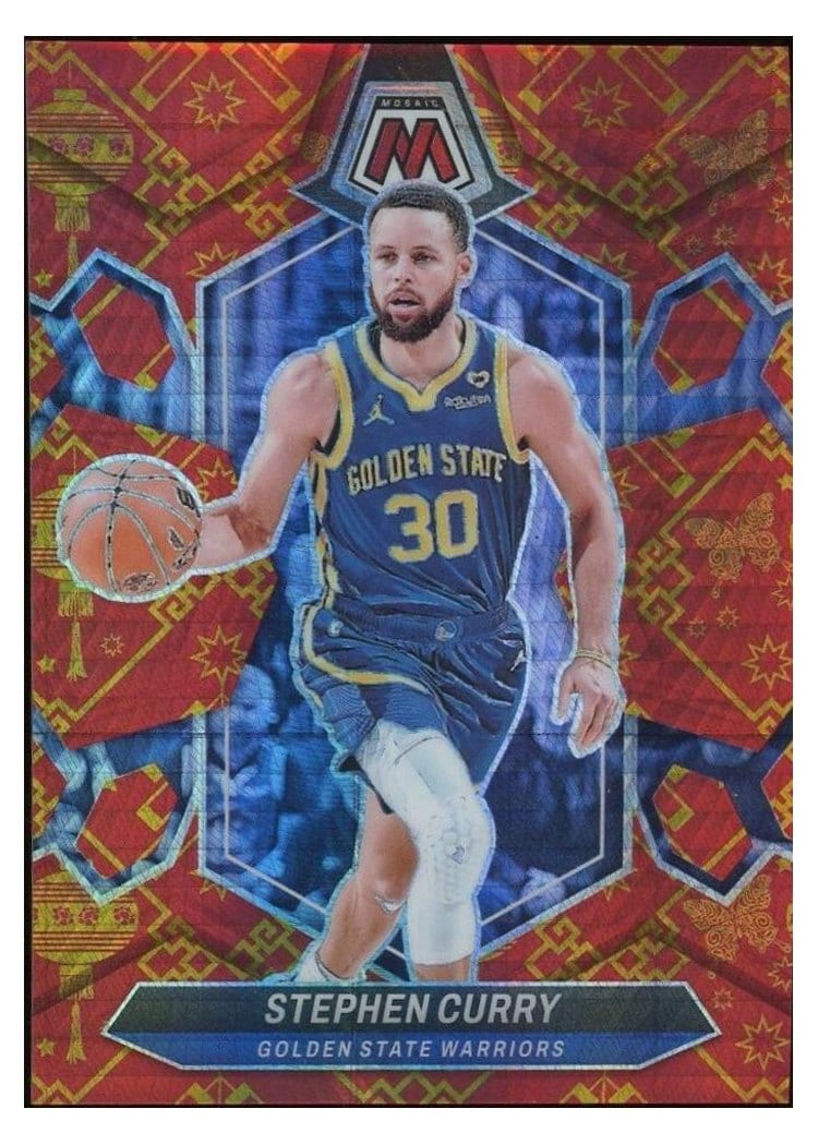 2023-24 Panini Mosaic Base Set Stephen Curry #3 card