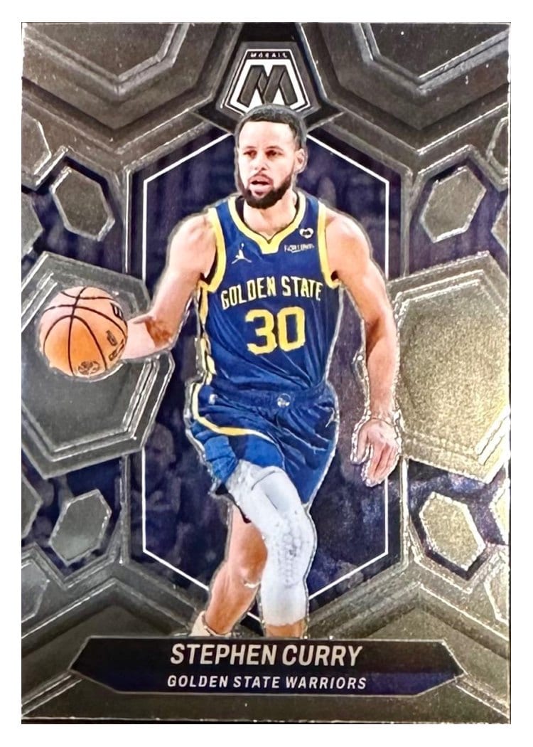 2023-24 Panini Mosaic Base Set Stephen Curry #3 card
