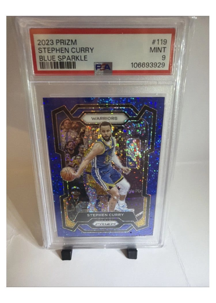 2023-24 Panini Prizm Base Set Stephen Curry #119 card