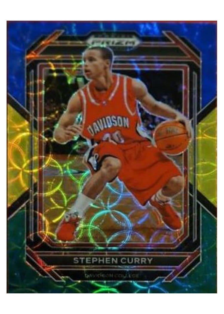 2023-24 Panini Prizm Base Set Stephen Curry #119 card